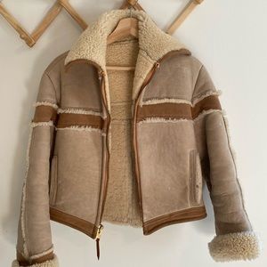 Vintage shearling coat